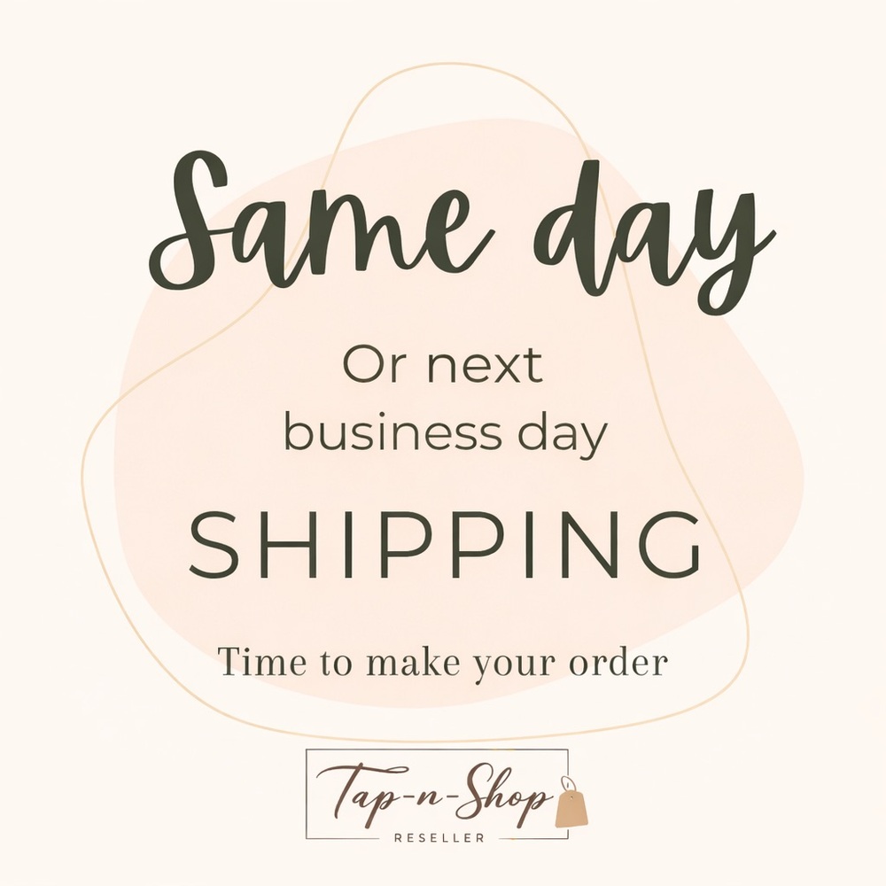 Same day or next business day shipping 🚚 📦